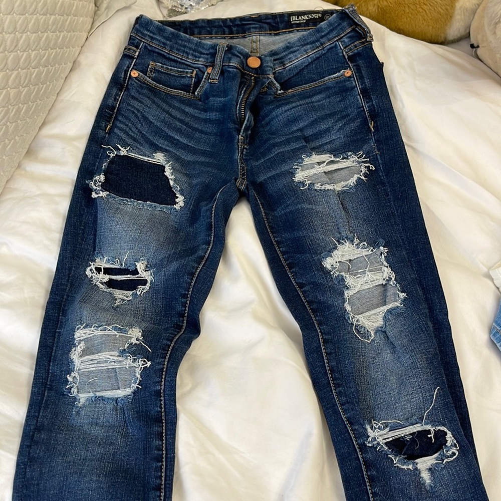 Blank jeans